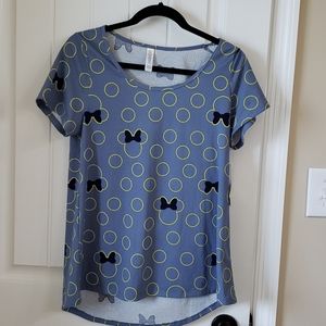 LuLaRoe Minnie Mouse Top Size S NWT!